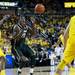 Michigan State Branden Dawson loses control of the ball during the game against Michigan on Sunday, Mar. 3. Daniel Brenner I AnnArbor.com